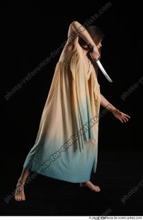 BARBORA FIGHTING WITH DAGGER